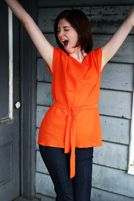 Pattern Review: Simplicity 2418 [Tangerine Tunic]