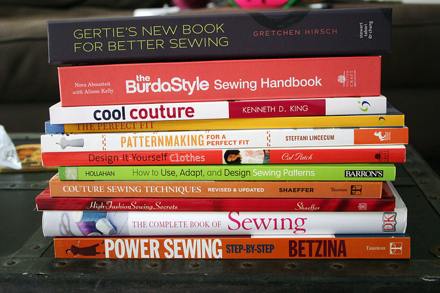 I Collect Sewing Books.