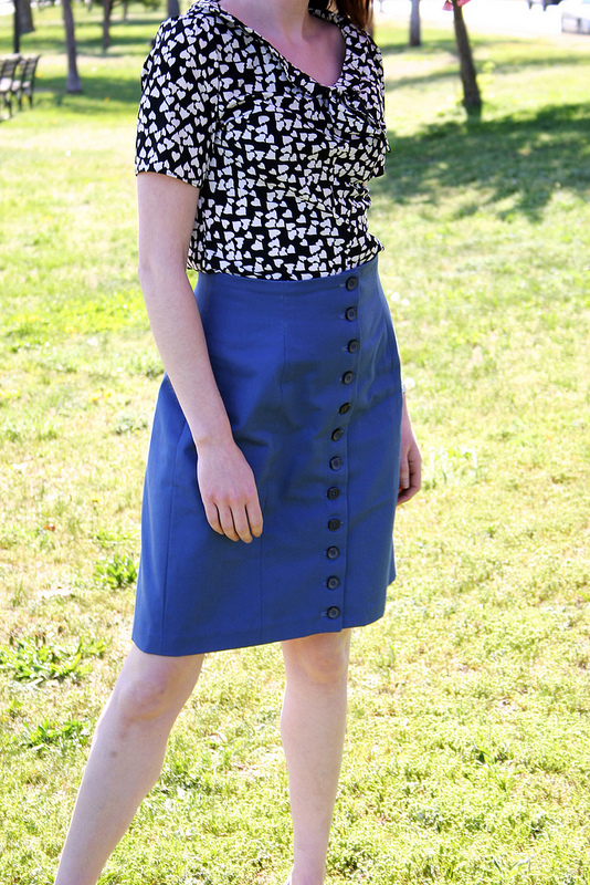 Pattern Review: Blue Beignet Skirt [Colette Patterns]