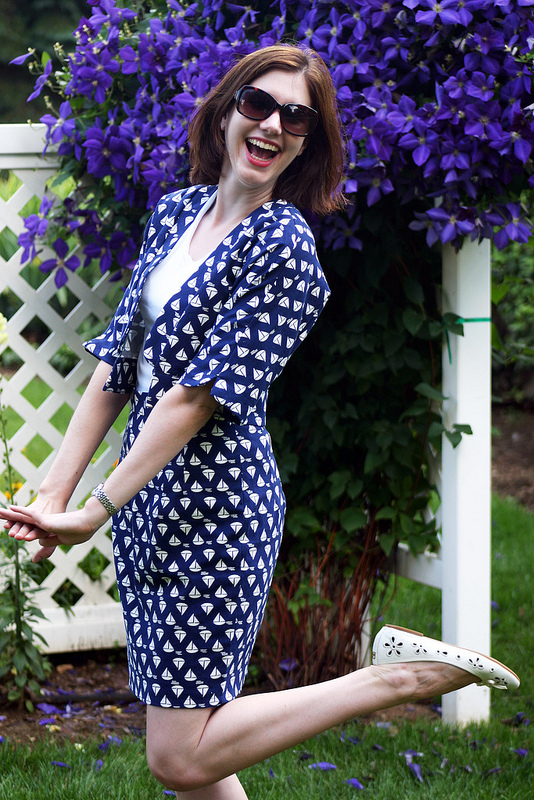 Pattern Review: BHL Charlotte Skirt and Simplicity 1665 [Sailboat Suit]