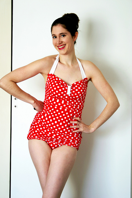 What I Made in 2013: Bombshell Swimsuit